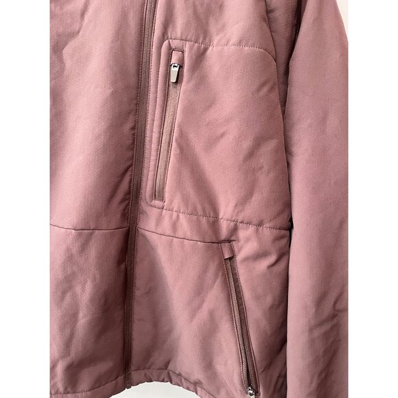 All In‎ Motion Womens Brown Plush Softshell Jacket With Hood M - Picture 7 of 14